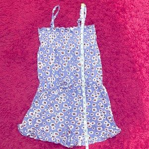 Limited too girls flower romper size medium (8)